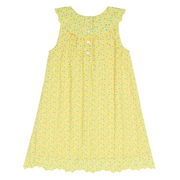 girls petite fleur ruffle collar dress