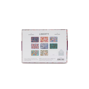 liberty london scalloped  notecard set