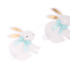 my minds eye bunnies with ribbon bows banner