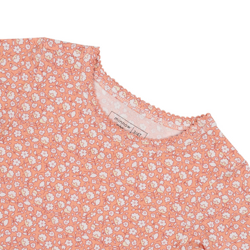 girls melone floral pima pajama set