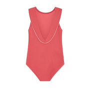 girls sailor red seersucker one piece