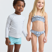 unisex dove grey rashguard