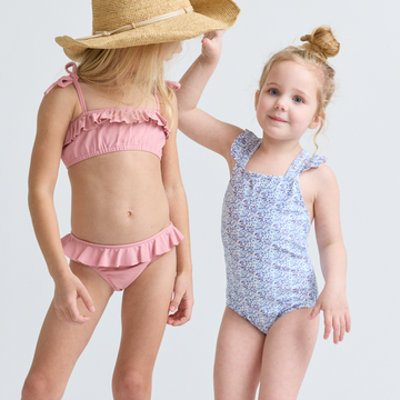 girls morning glory crossover one piece