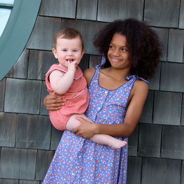 baby sailor red seersucker bubble romper