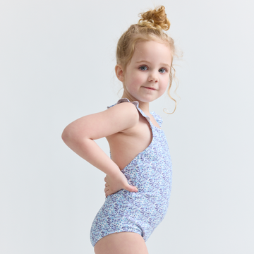 girls morning glory crossover one piece