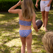girls chatham floral smocked halter bikini
