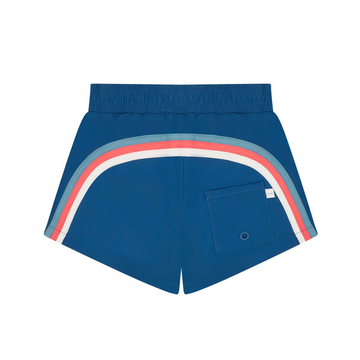 boys oyster blue stripe boardie