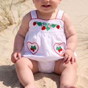 baby girls heart pocket tank and bloomer set