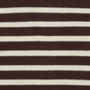 cacao and cream stripe knit