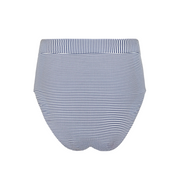 women's harbor stripe high waist bikini bottom