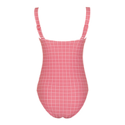 women's poppy gingham one piece