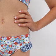 girls americana blossom bandeau bikini