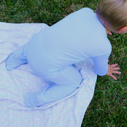 baby antique floral blanket