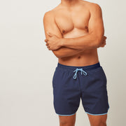 men's navy boardie