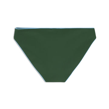 women's hillside green low waist bottom