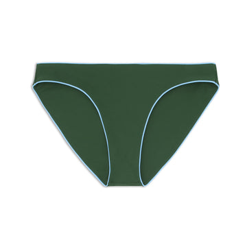 women's hillside green low waist bottom