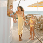 women's banana pareo