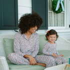 girls rosebud pima pajamas set