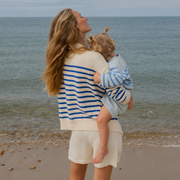 women's cream knit short