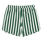 mens charleston green cabana stripe boardie