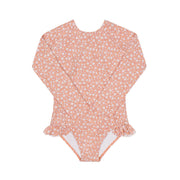 girls melone floral rashguard one piece
