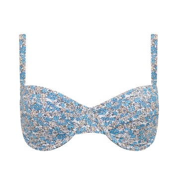 women's original slate floral bikini top