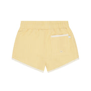 boys buttercream stripe boardie