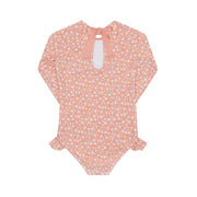 girls melone floral rashguard one piece