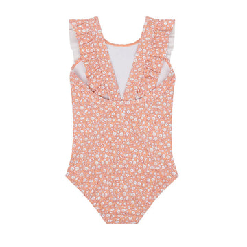 girls melone floral ruffle one piece