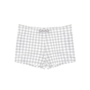 boys dove grey gingham brief
