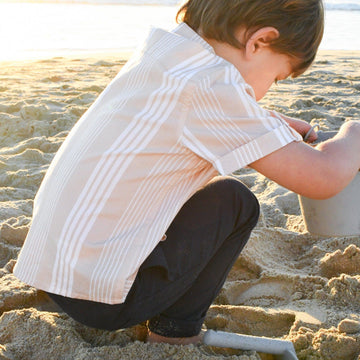 boys navy ultra-soft twill pant