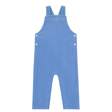 baby lagoon blue corduroy overalls minnow