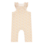 baby girl marigold floral overall