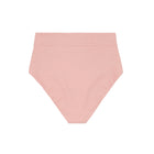 women's camellia pink dot high waist bikini bottom