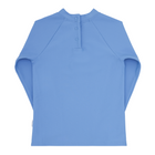 unisex lagoon blue long sleeve rashguard