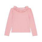 girls misty rose pointelle long sleeve blouse