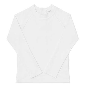 unisex crane white rashguard