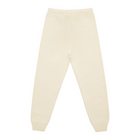 unisex cream knit pant