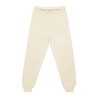 unisex cream knit pant