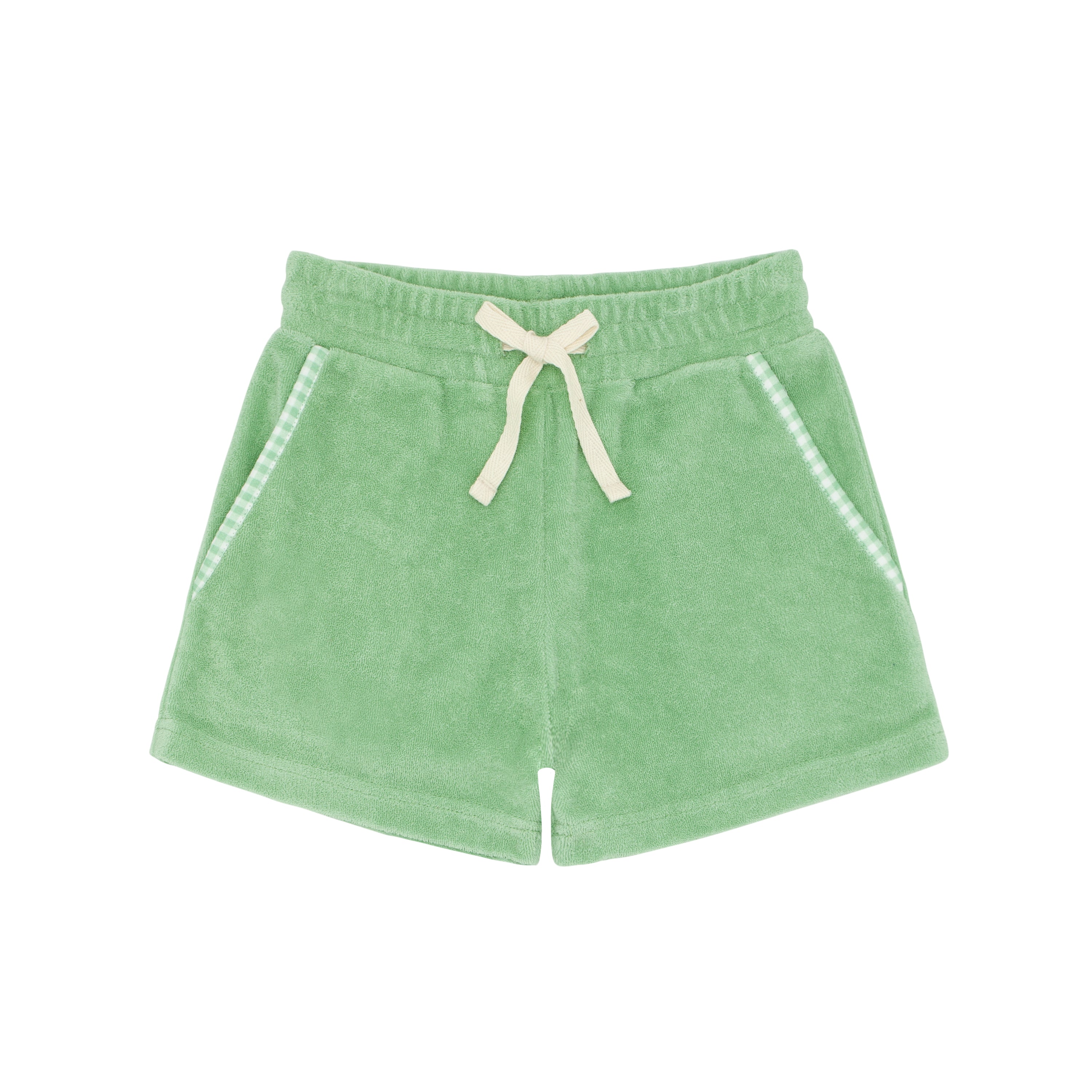 boys palm green french terry short minnow swim