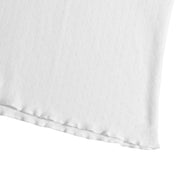 women's white pointelle shirt and short pajamas set