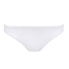 women's white low-waisted bikini bottom