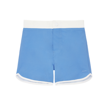 boys clearwater blue board short