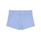 boys sky blue gingham brief