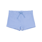 boys sky blue gingham brief