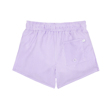 boys lavender stripe boardie