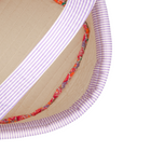 lavender stripe quilted easter bucket