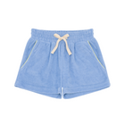 boys clearwater blue french terry short