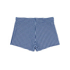 boys navy gingham brief