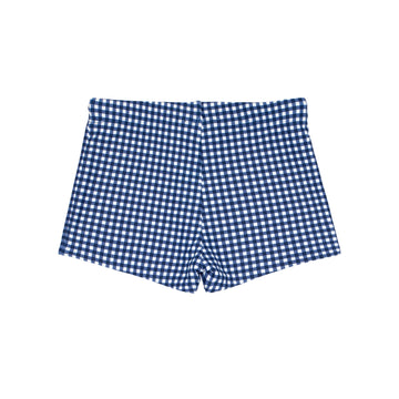 boys navy gingham brief